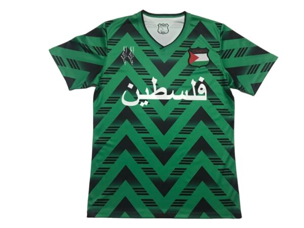 Palestine Striped (Green/Black) Jersey