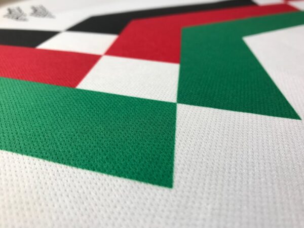 Palestine White Retro Jersey - Image 2