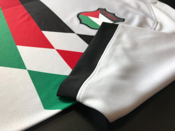 Palestine White Retro Jersey - Image 3